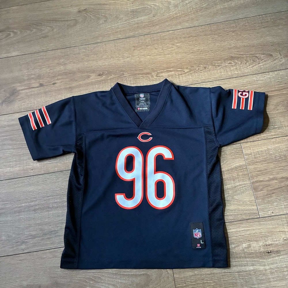 NFL Chicago Bears Navy Blue #96 Kids Jersey